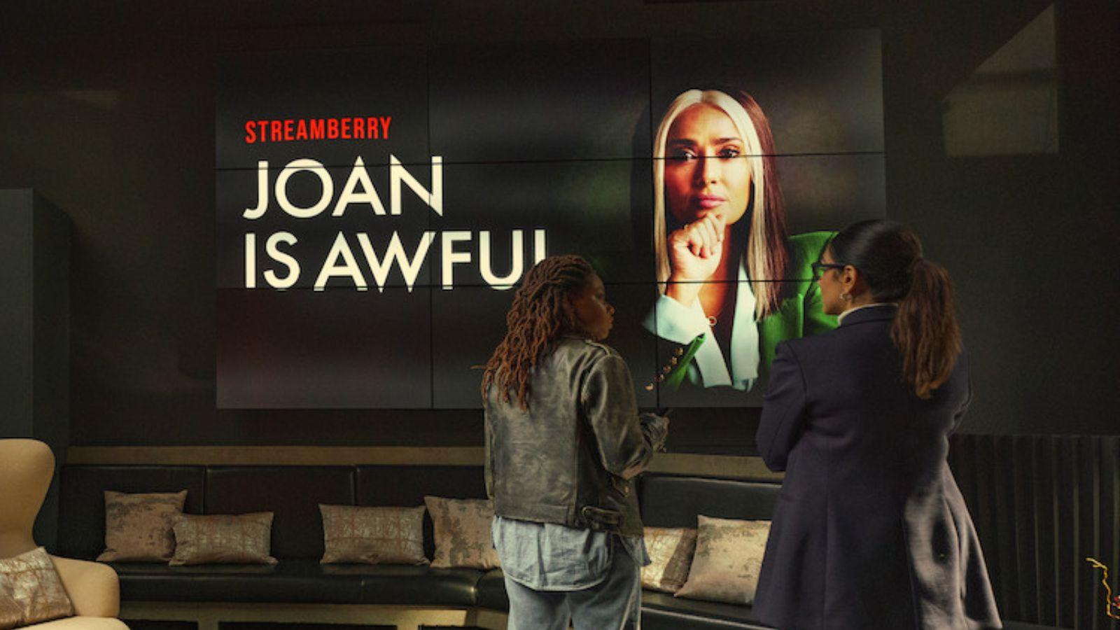 Black Mirror episode Joan is Awful on Netflix