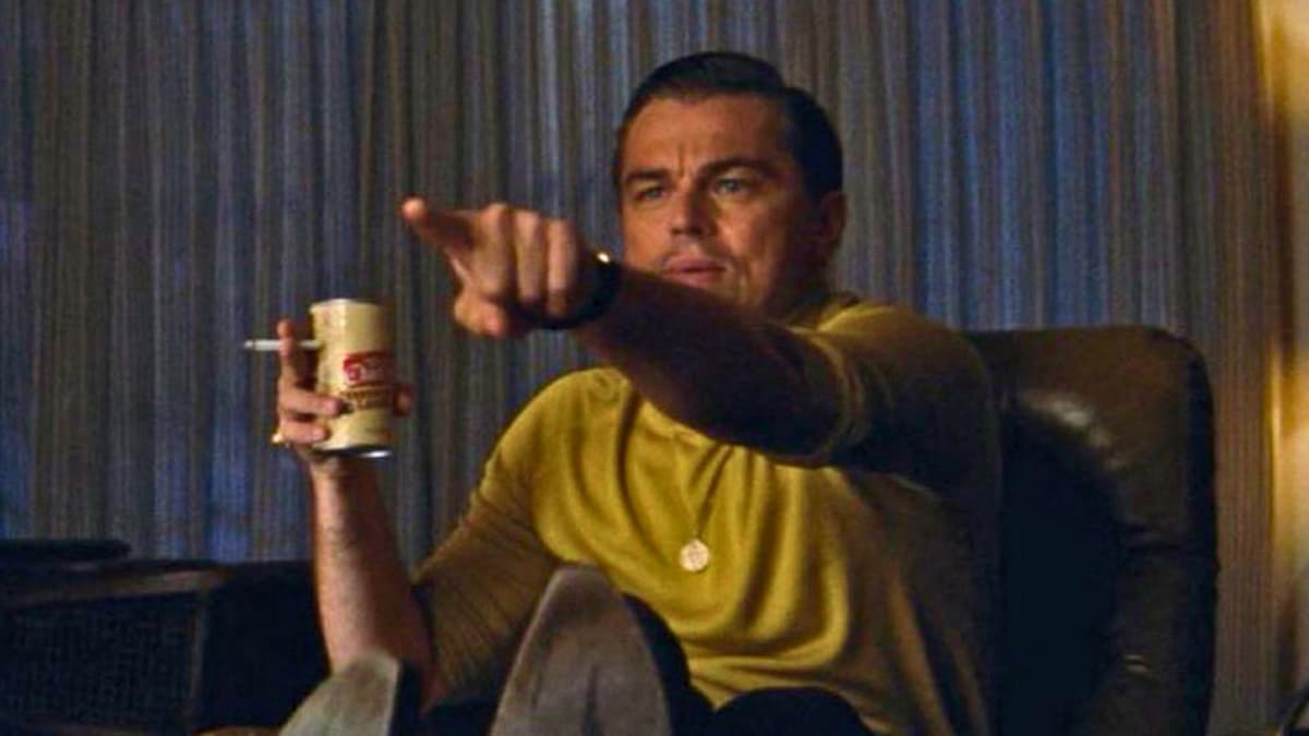 Leonardo DiCaprio in Once Upon a Time in Hollywood.