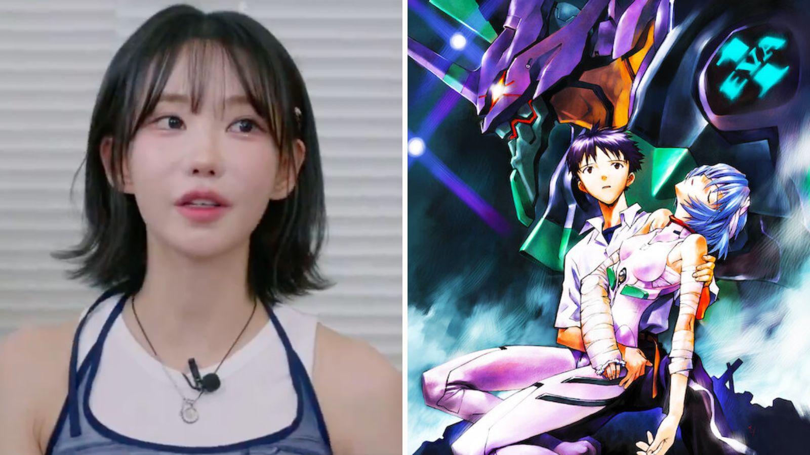 Kpop idol reveals obsession with Evangelion