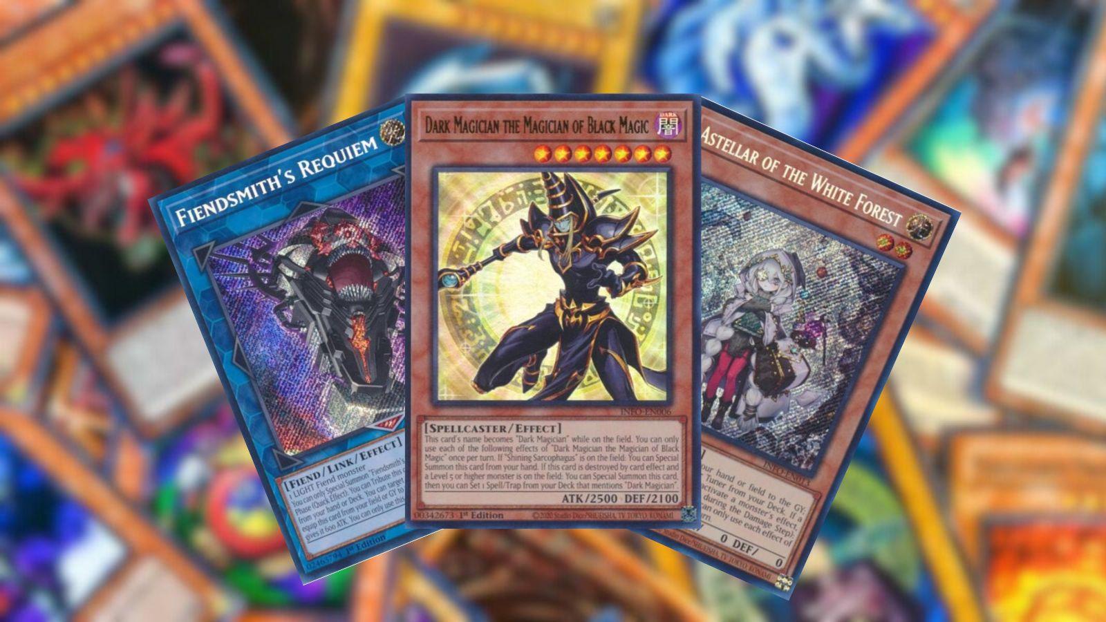 The featured cards from Yu-Gi-Oh! Infinite Forbidden