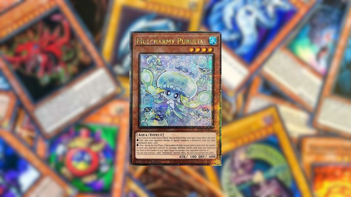 The Mulcharmy Purulia card from Yu-Gi-Oh! Infinite Forbidden