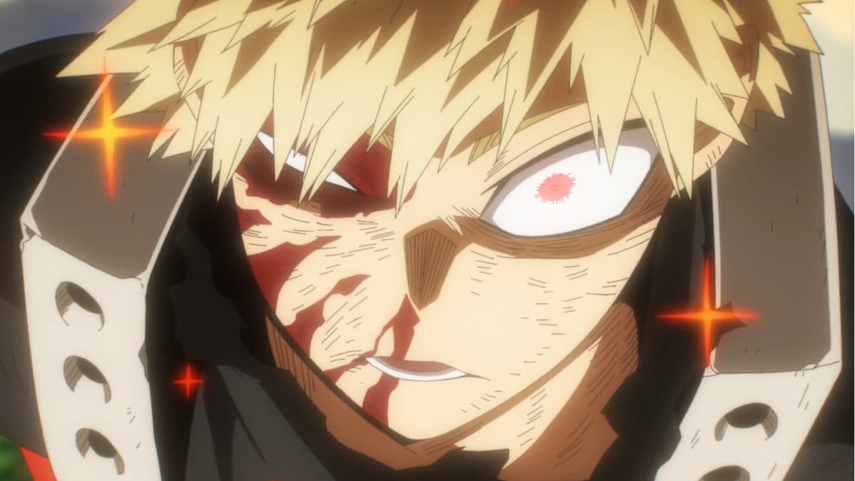 Bakugo in My Hero Academia