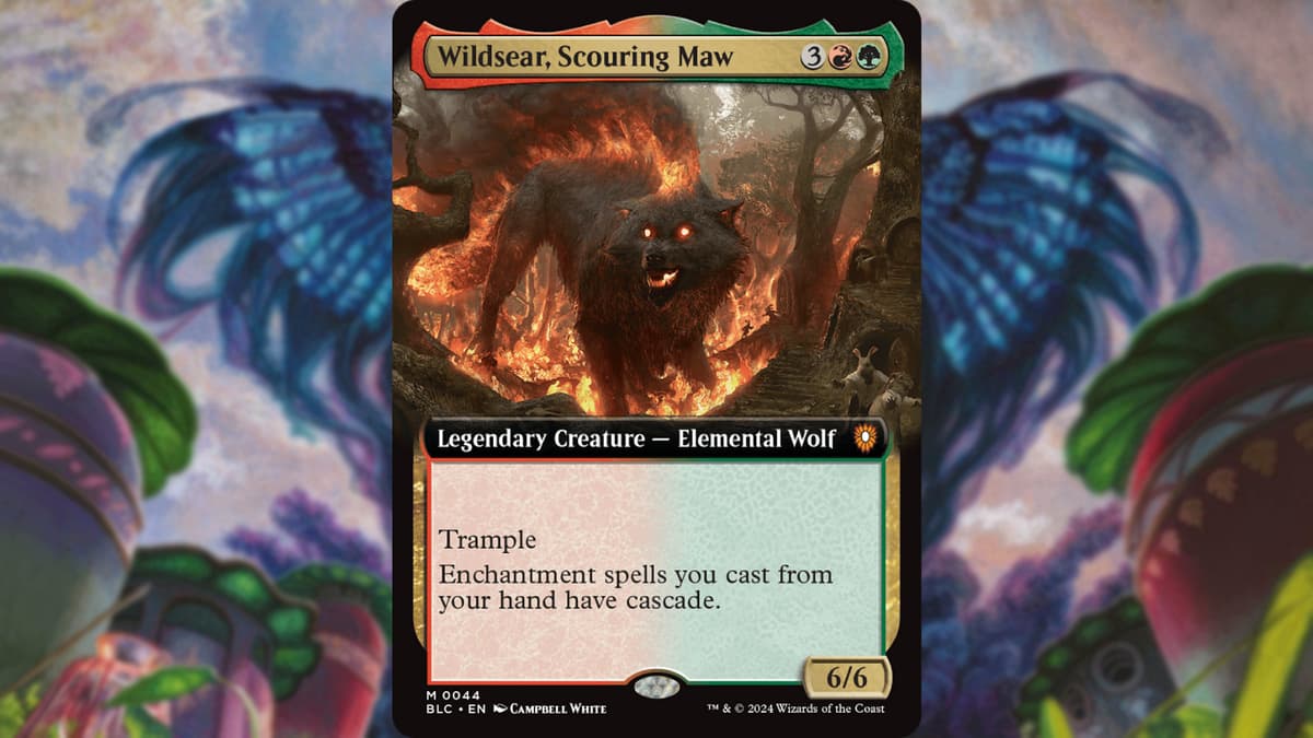 MTG Bloomburrow Wildsear, Scouring Maw