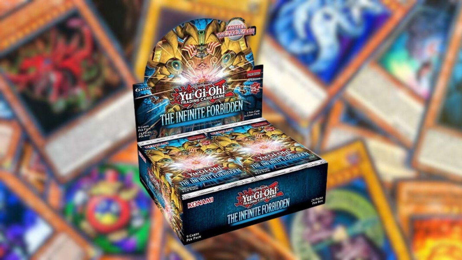 The Infinite Forbidden booster set from Yu-Gi-Oh!