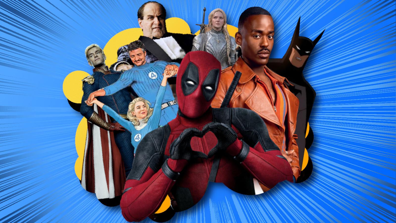 Deadpool, Doctor Who, Batman, Penguin, Homelander, and the Fantastic Four - all part of the SDCC schedule