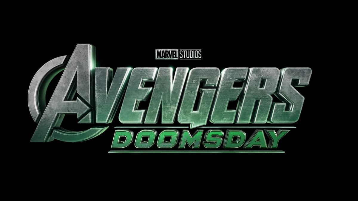 The Avengers Doomsday title card.