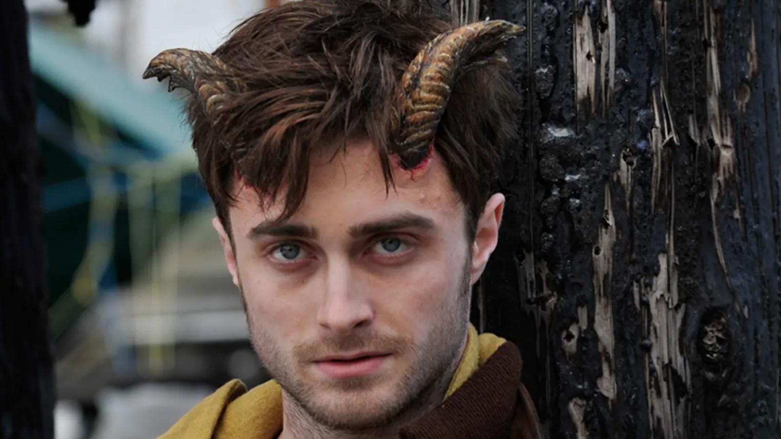 Daniel Radcliffe with Horns in Horns.
