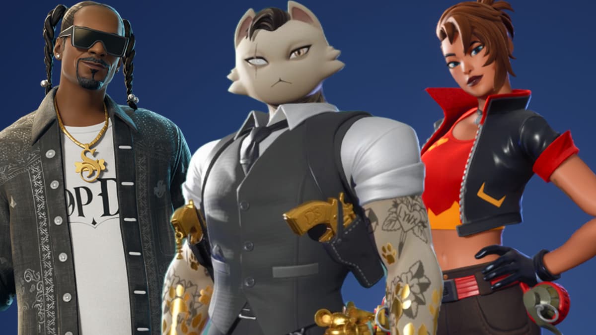 All Fortnite NPC characters added as part of the new Chapter 2 Remix season. These include Snoop Dogg, Meowdas, and TNTina.