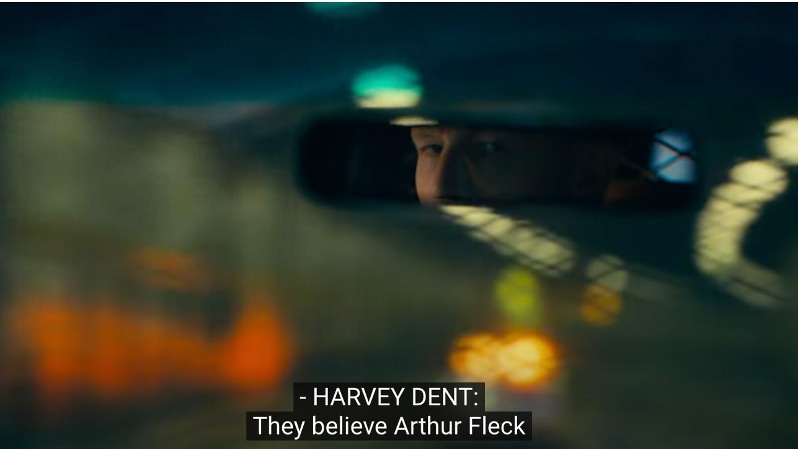 The Harvey Dent reveal in Joker 2.