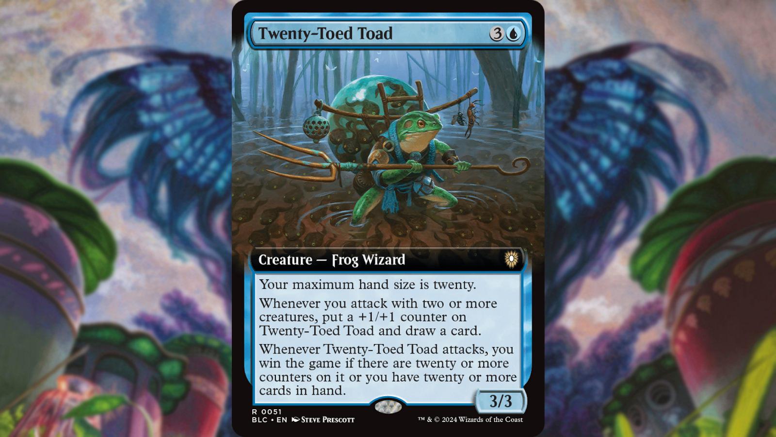 MTG Bloomburrow Toad