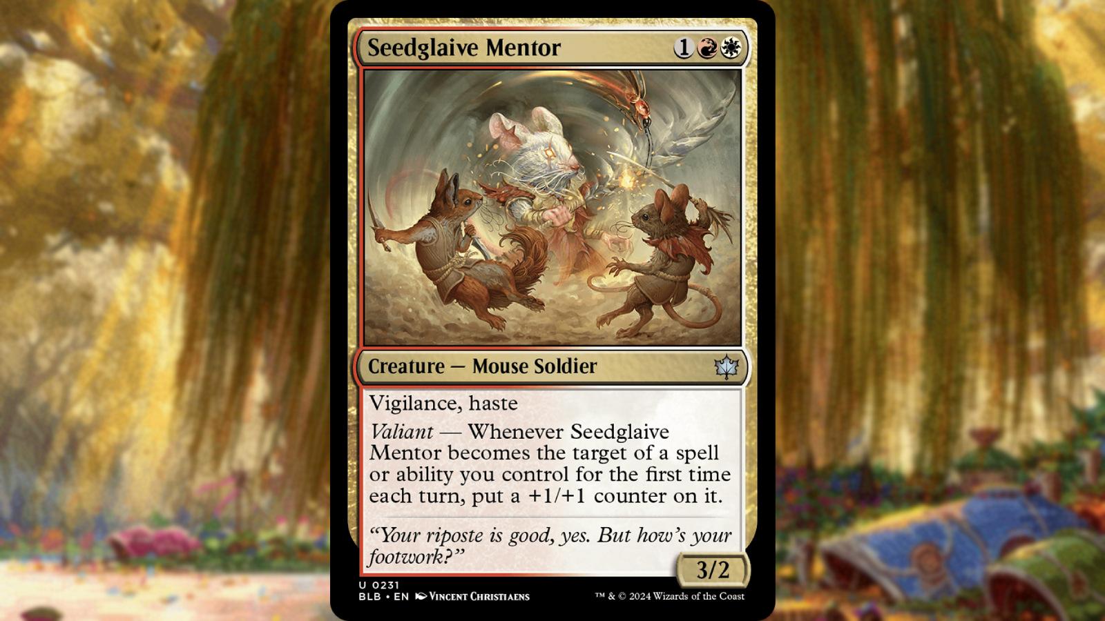 MTG Draft Seedglaive mouse