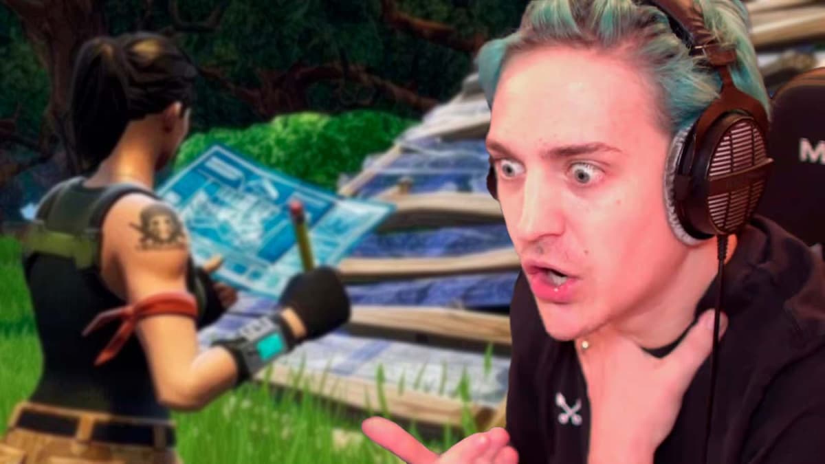 Ninja reacting to players asking him to return to build mode