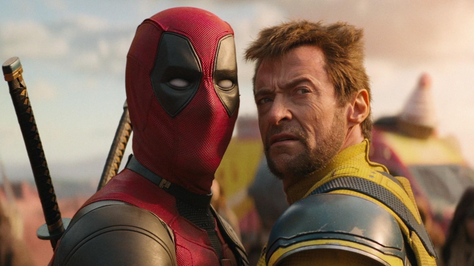 Deadpool and Wolverine in the new movie