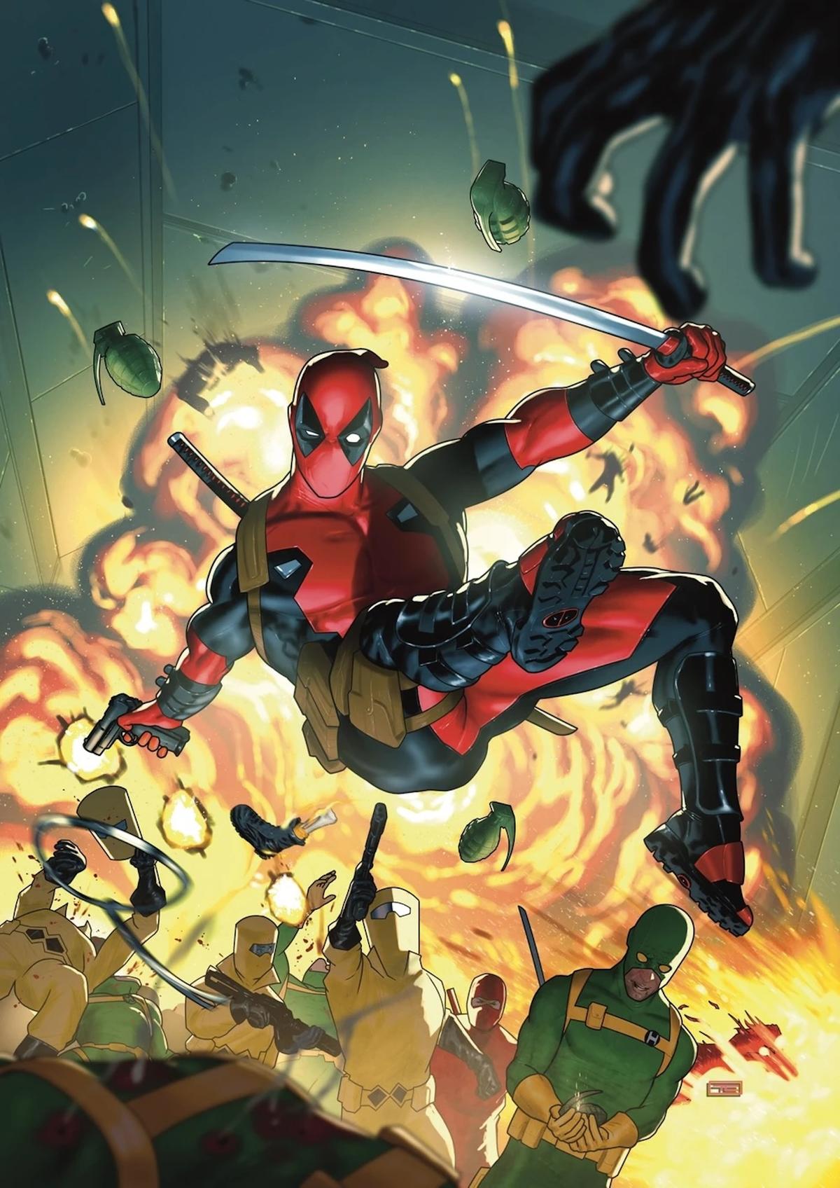 Still of Deadpool comics