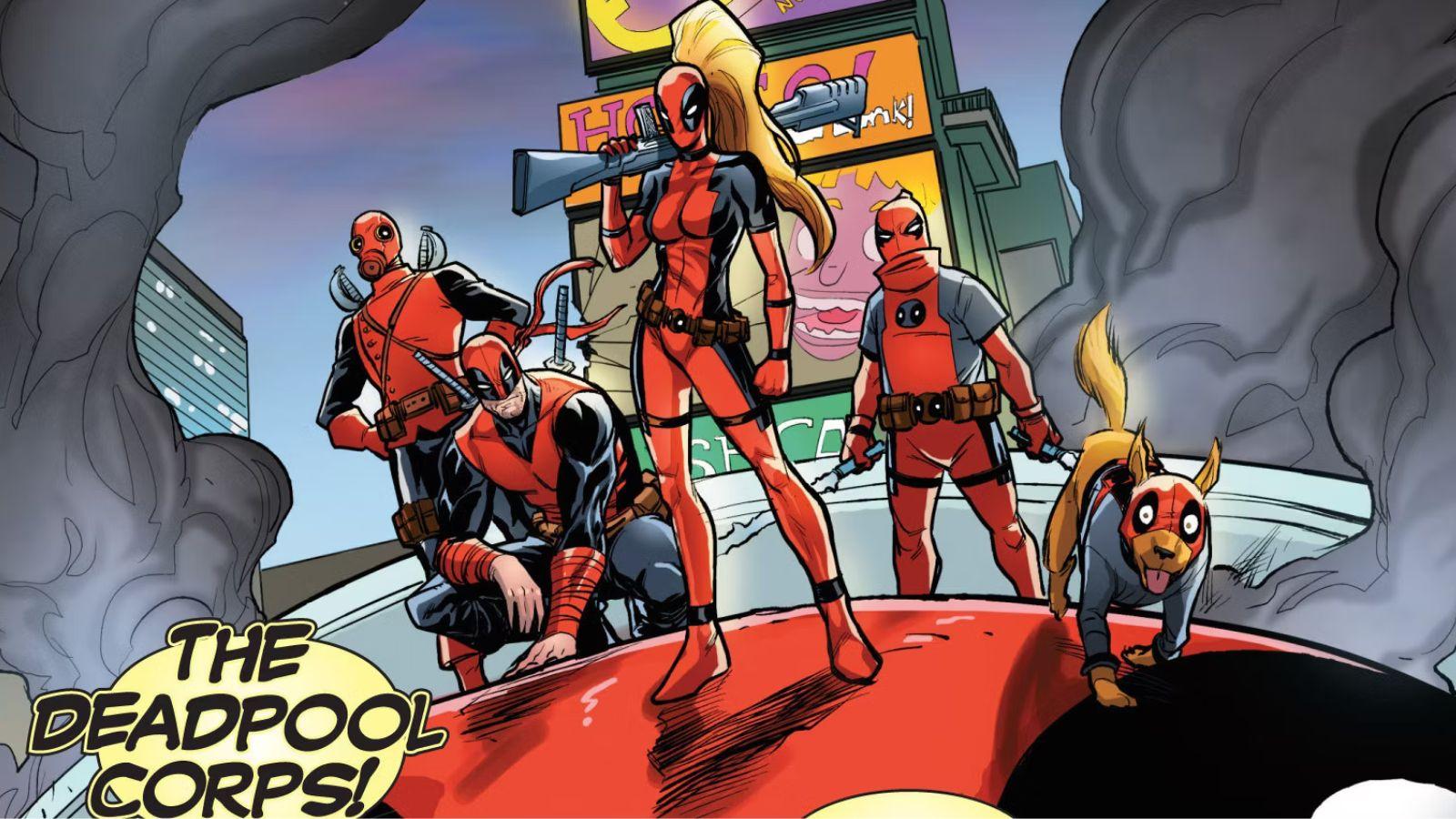 Marvel's Deadpool Corps in the comics.