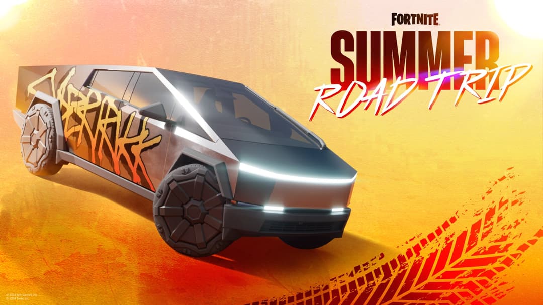 Все квесты и награды Fortnite Summer Road Trip Cybertruck