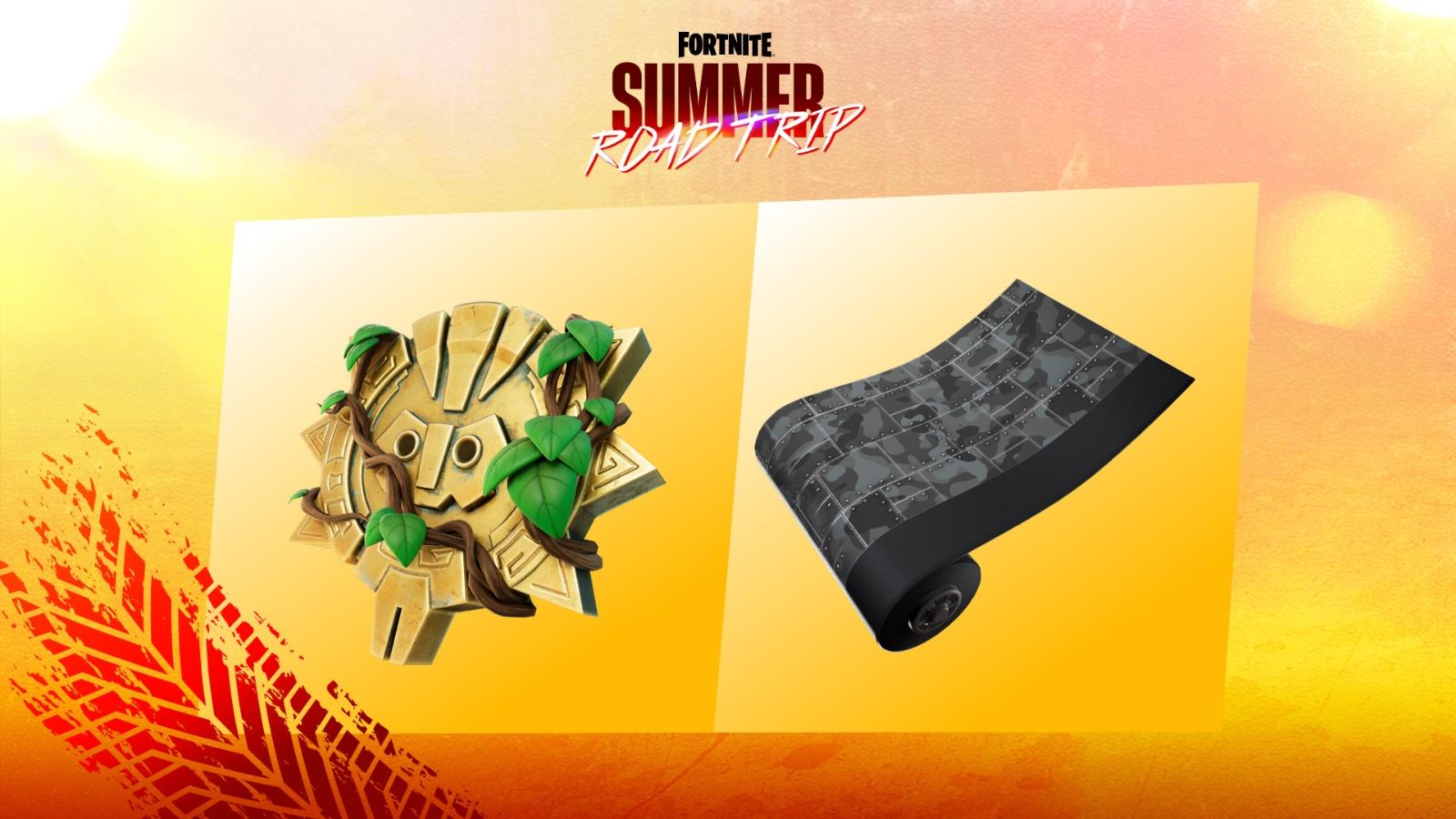 Fortnite Summer Road Trip Reward: back bling and wrap