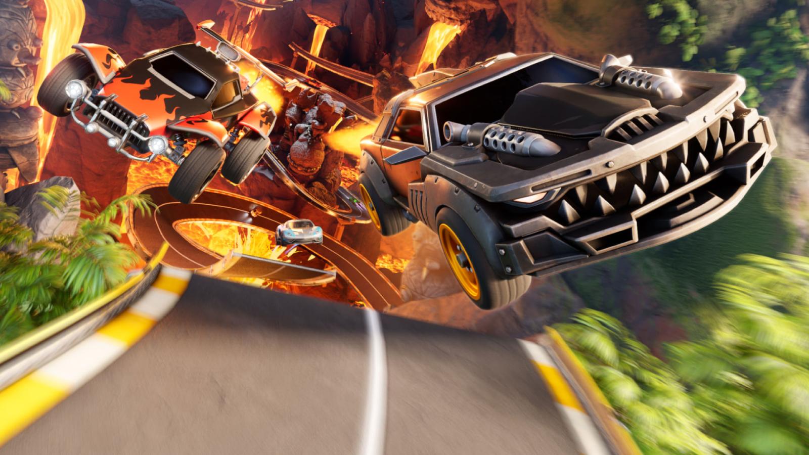 Fortnite Rocket Racing Inferno Island update July 23 patch notes