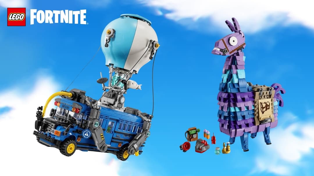 Наборы LEGO Fortnite с боевым автобусом, ламой с добычей и многим другим станут настоящим полицейским