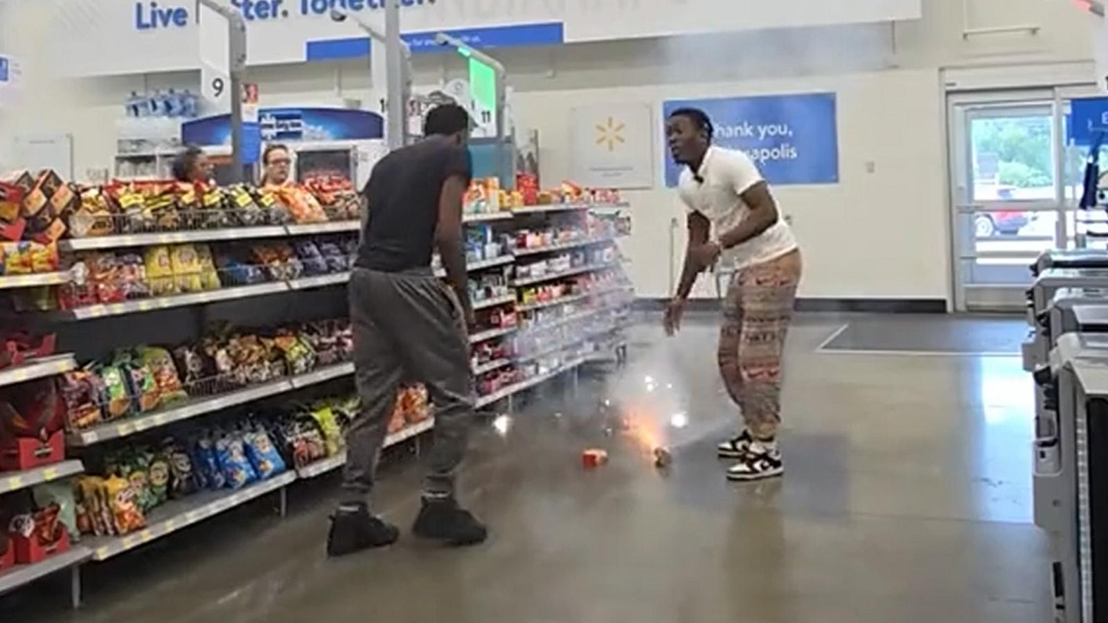 twitch streamer Walmart fireworks