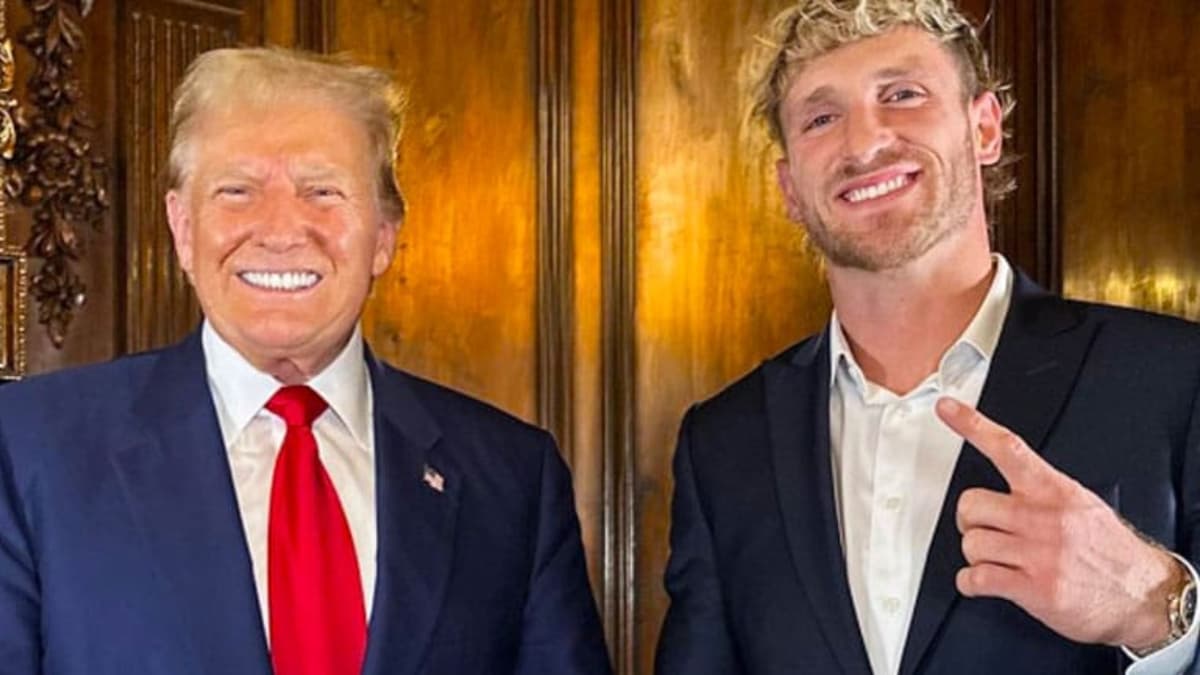 donald trump and logan paul