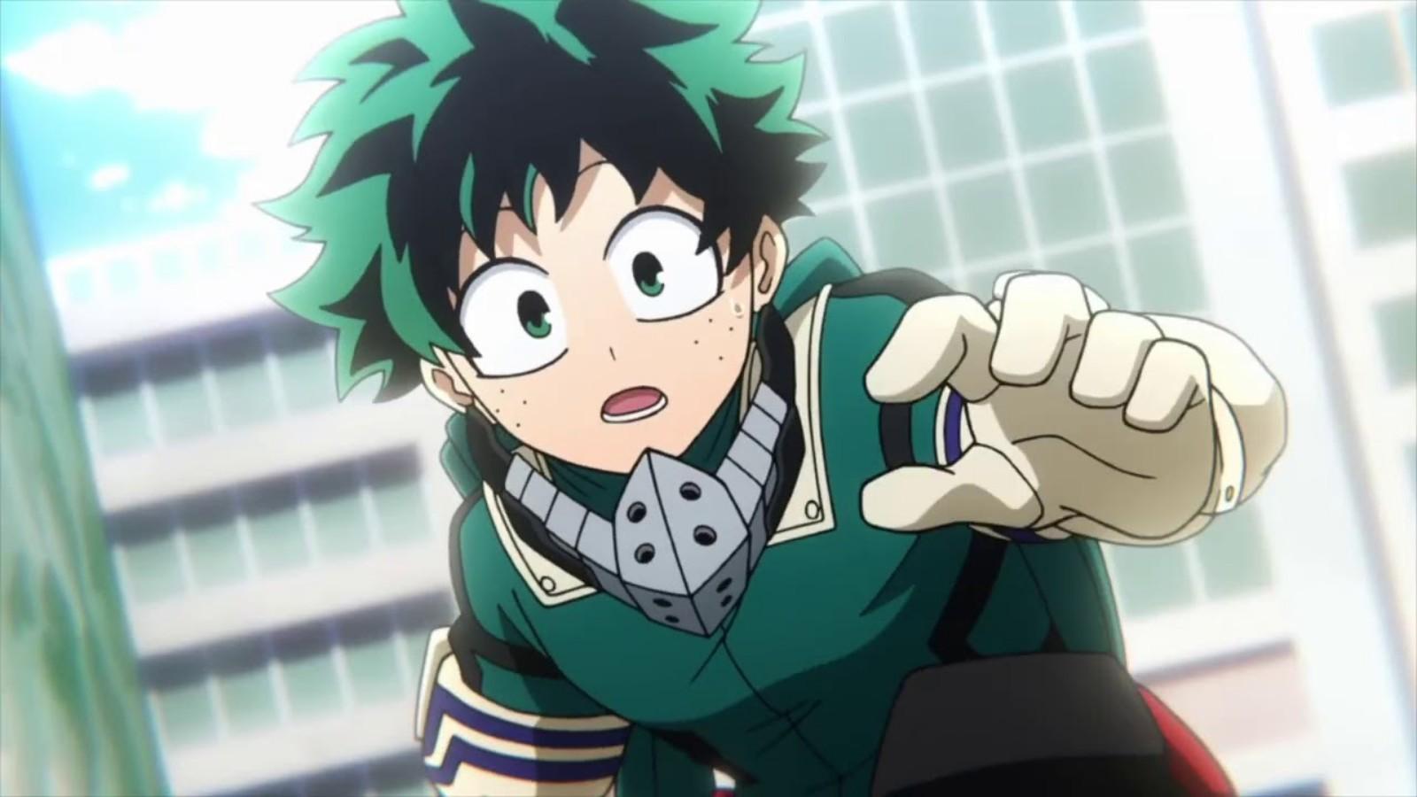 Izuku Midoriya in My Hero Academia