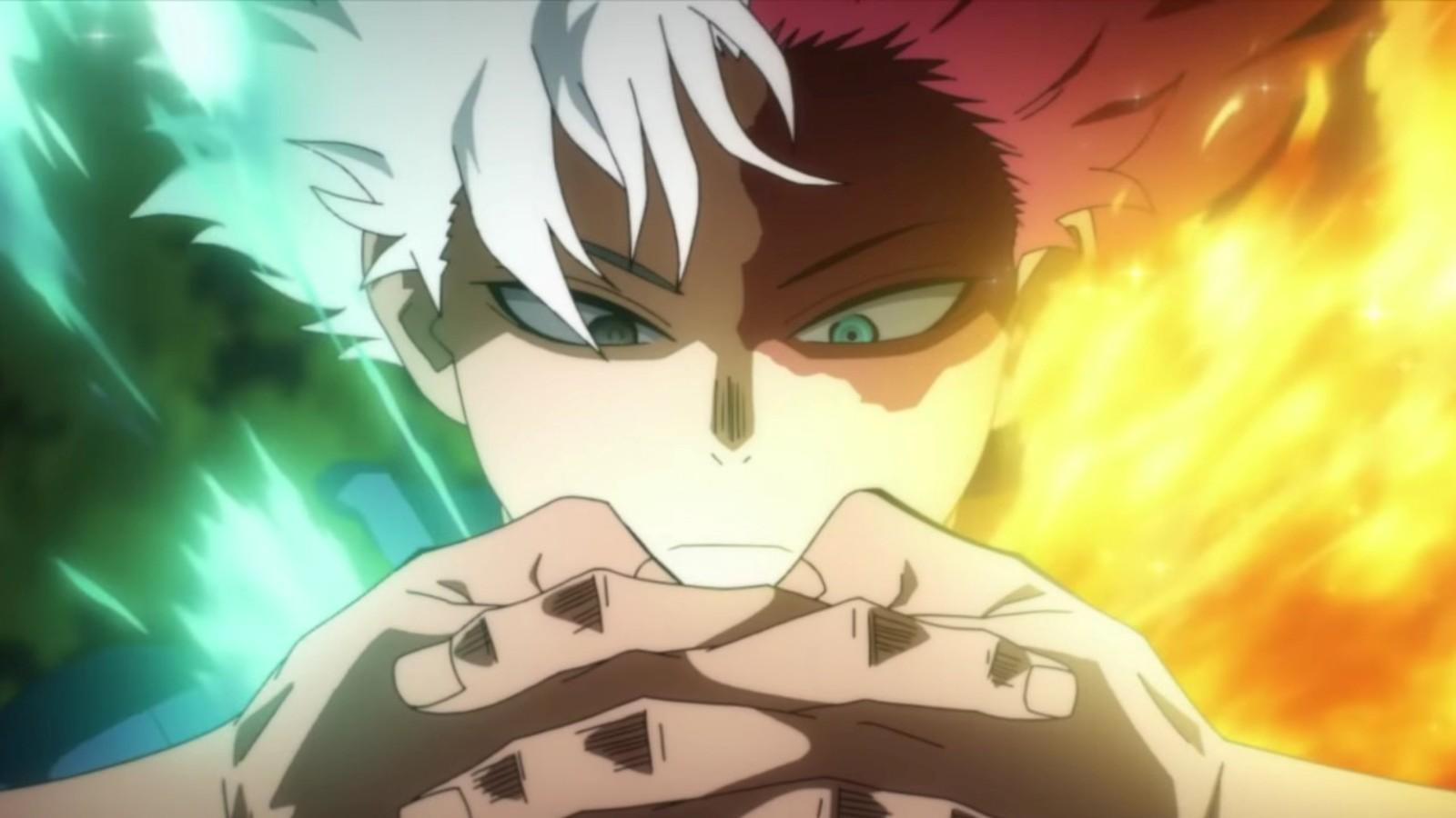 Shoto Todoroki in My Hero Academia