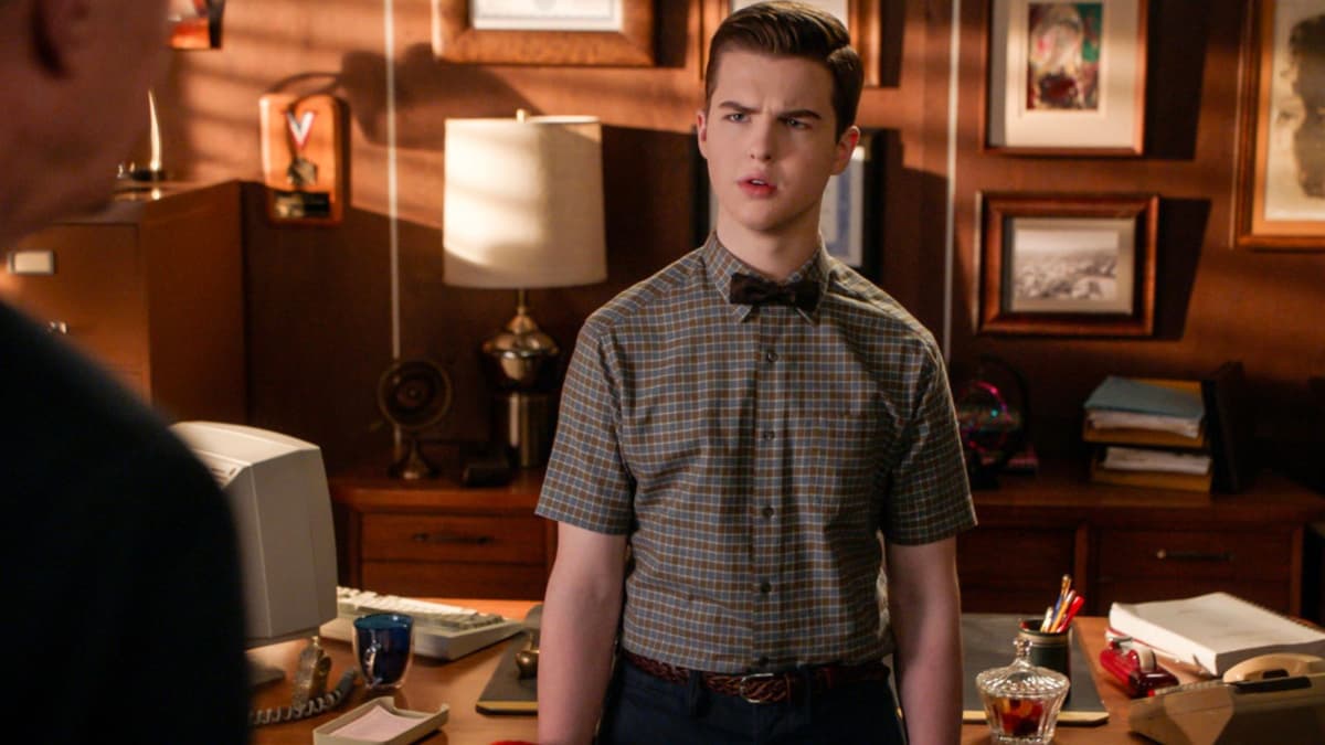 Iain Armitage in Young Sheldon Season 7