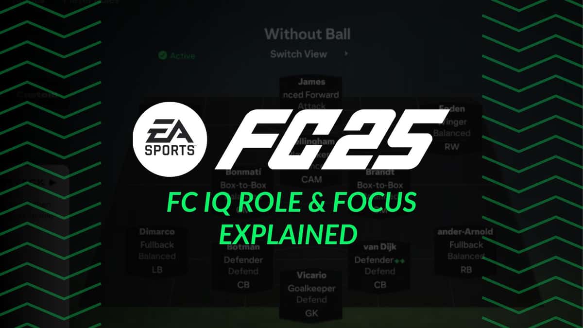 EA FC 25 FC IQ ROLE FOCUSES EXPLAINED DEXERTO