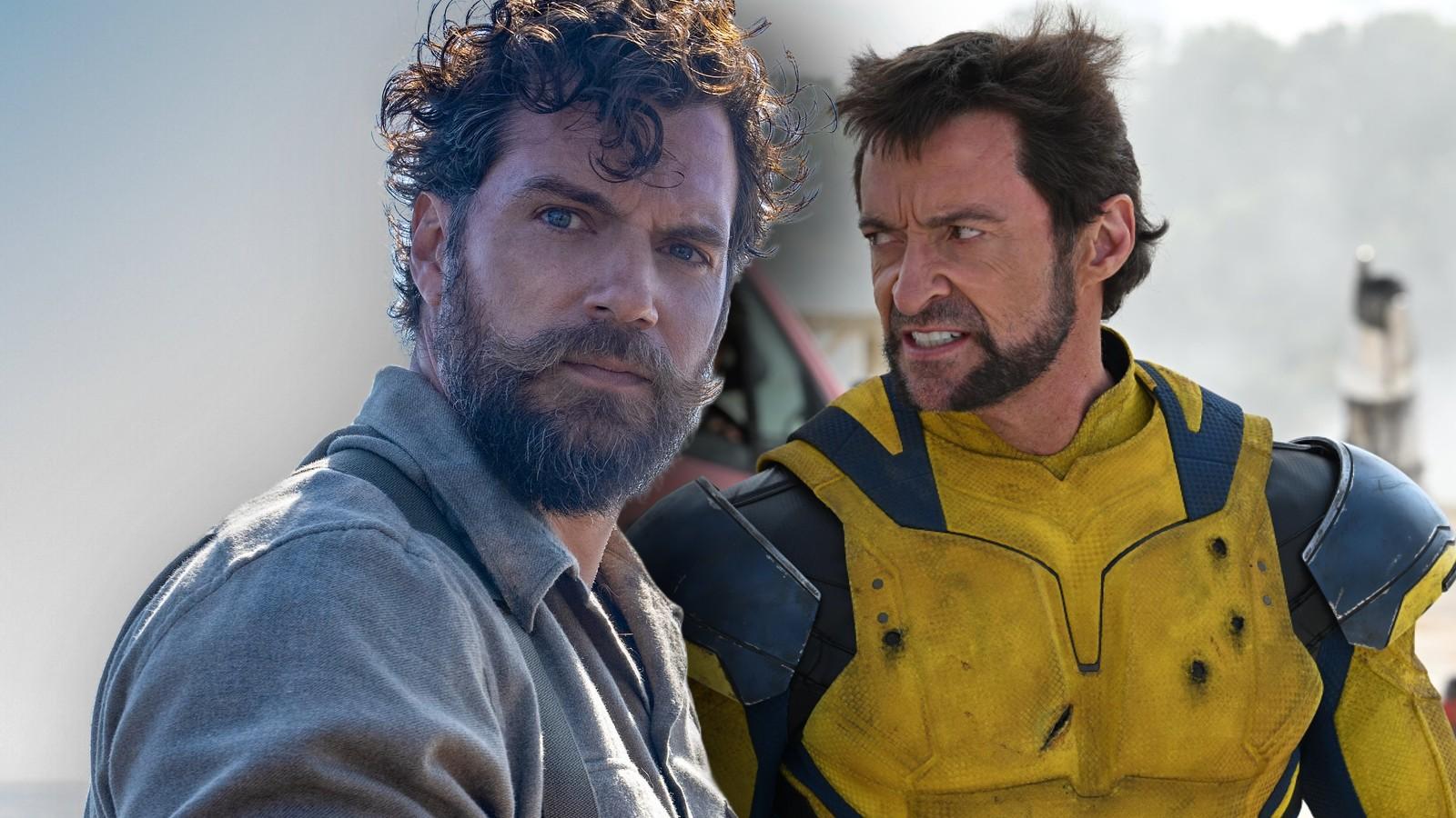 Henry Cavill and Hugh Jackman's Wolverine