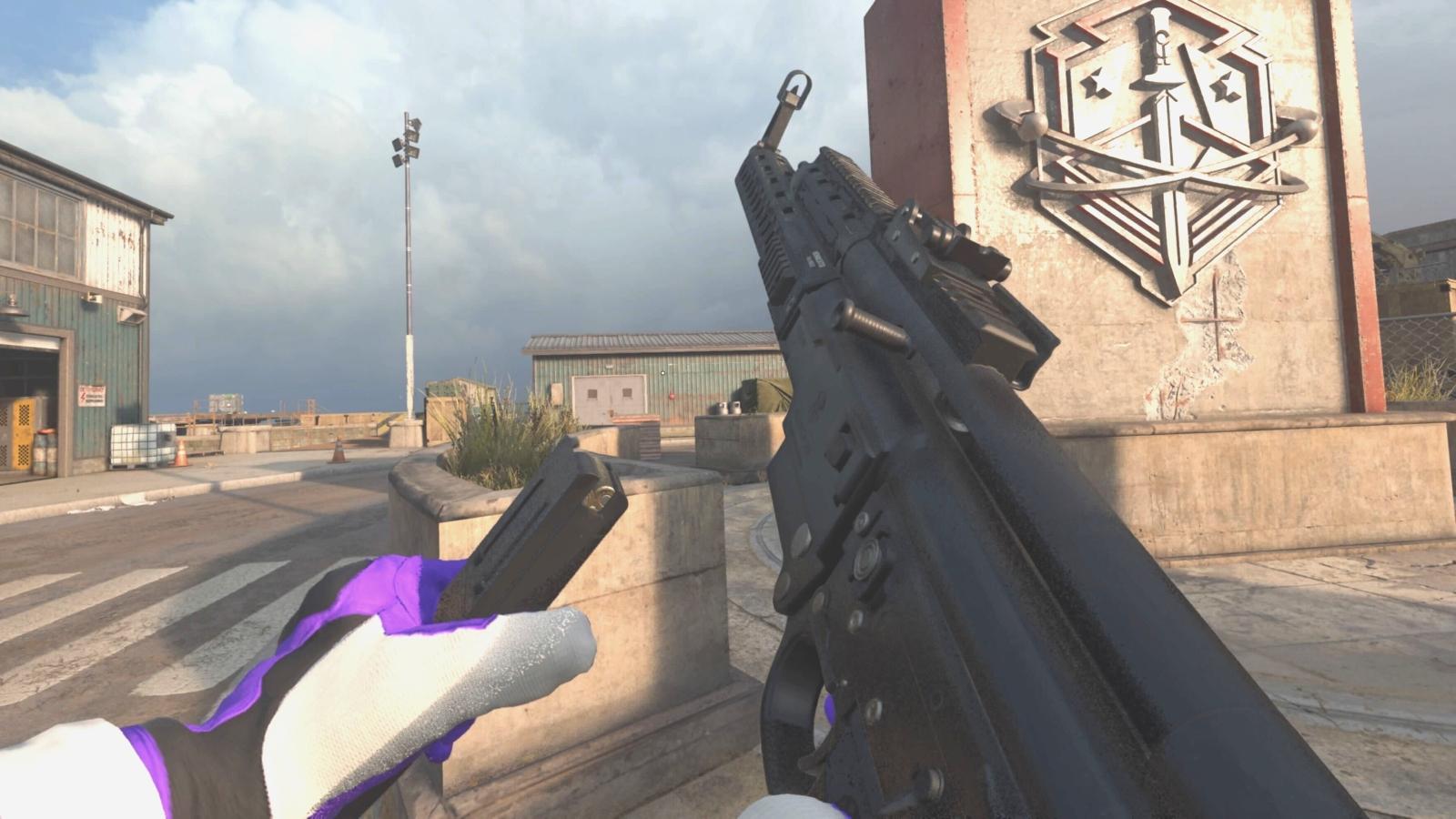 STG44 weapon inspect in Warzone MW3 Checkpoint map