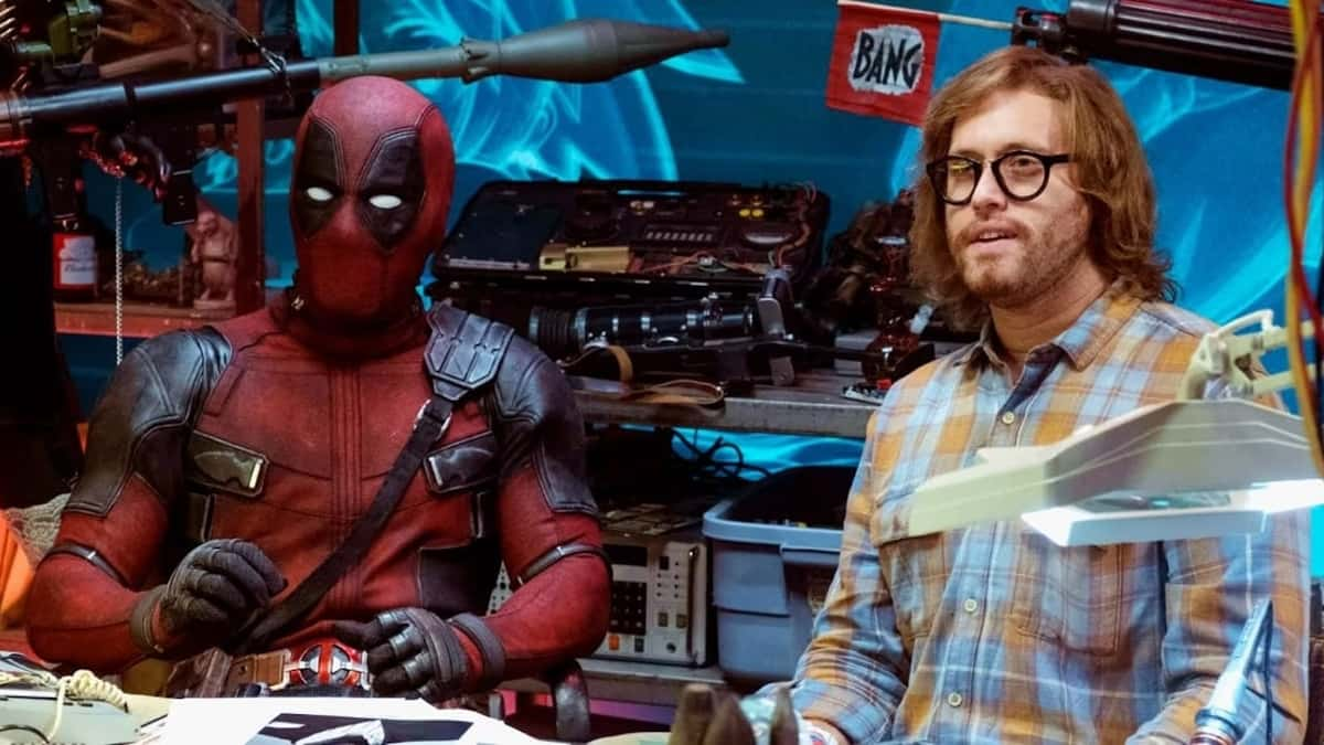 Ryan Reynolds and TJ Miller in Deadpool 2