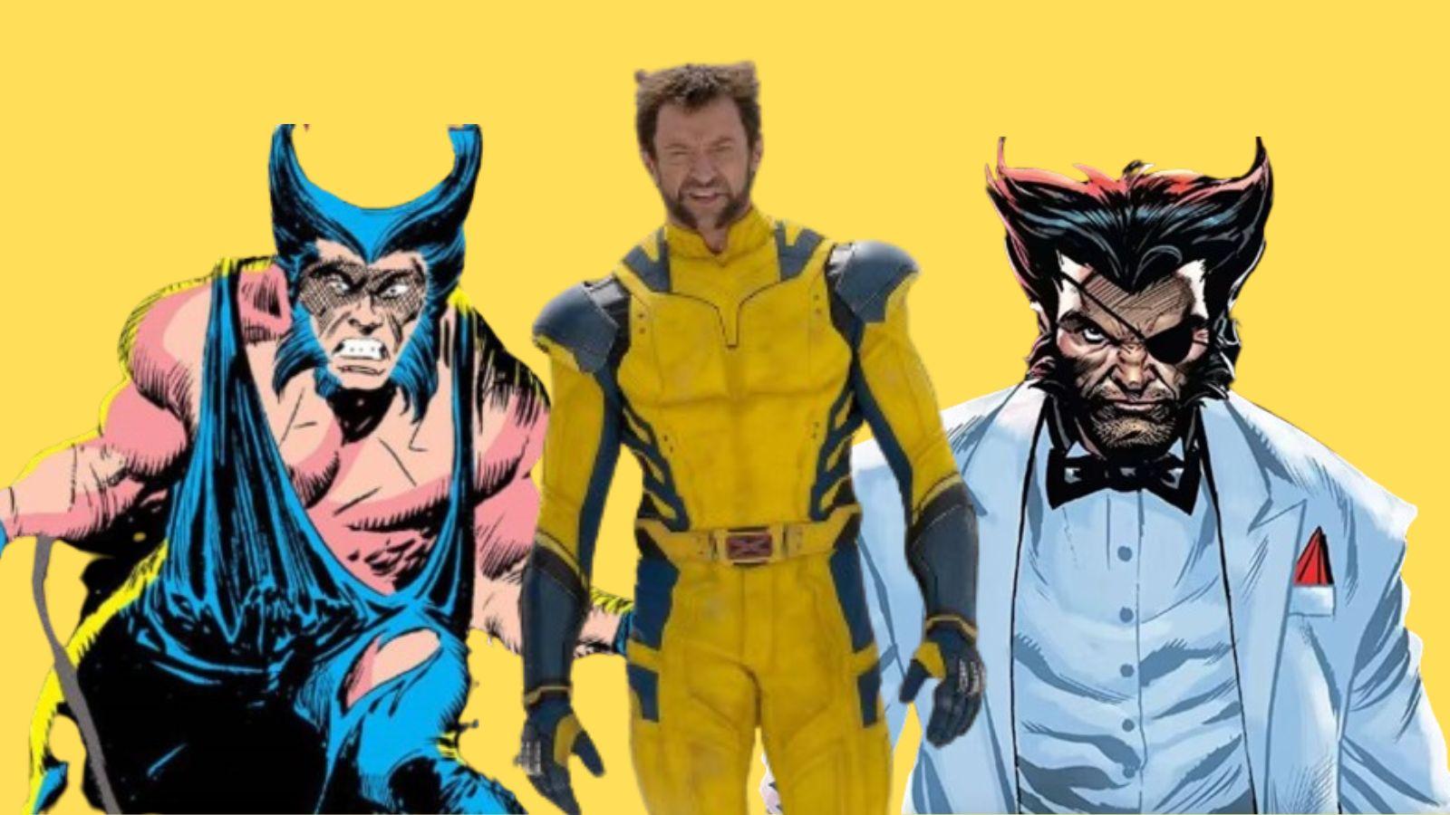 Variants of Wolverine in Deadpool and Wolverine