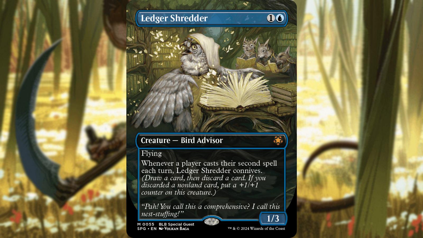 MTG Bloomburrow Special Guests Ledger Shredder