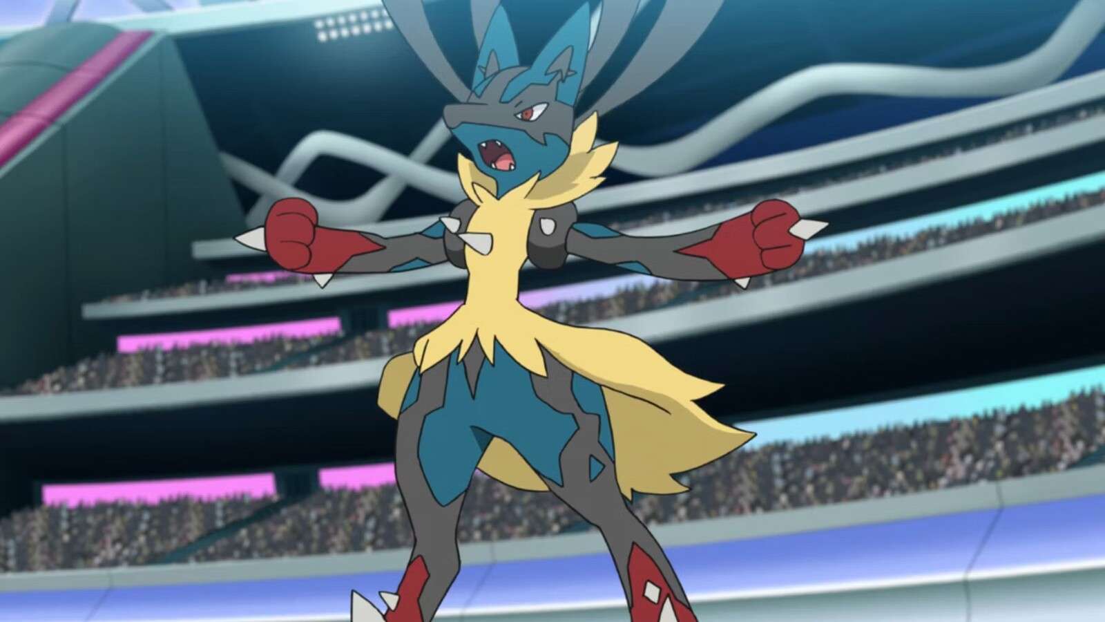 mega lucario pokemon anime