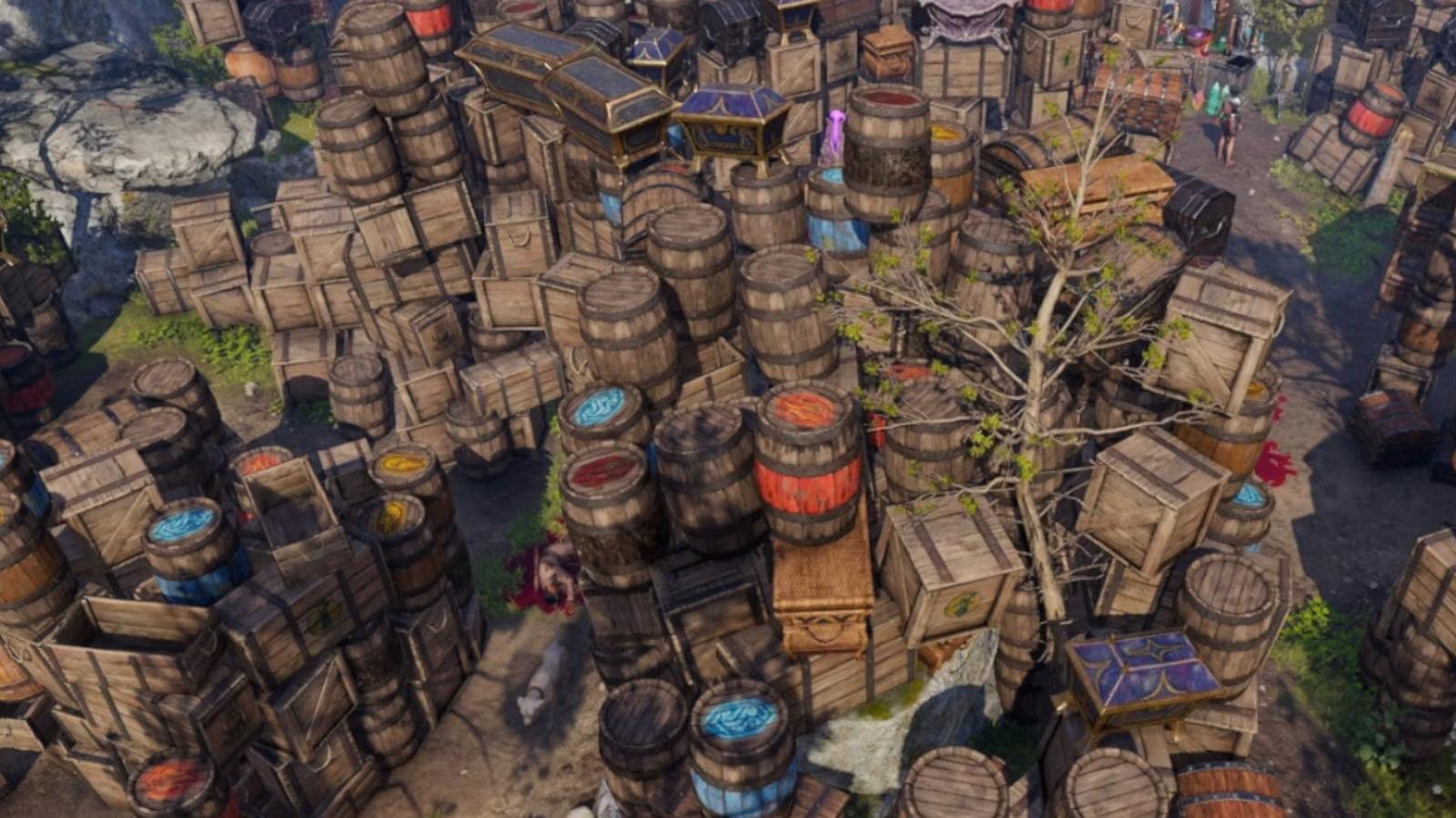 Baldur's Gate 3 Barrels