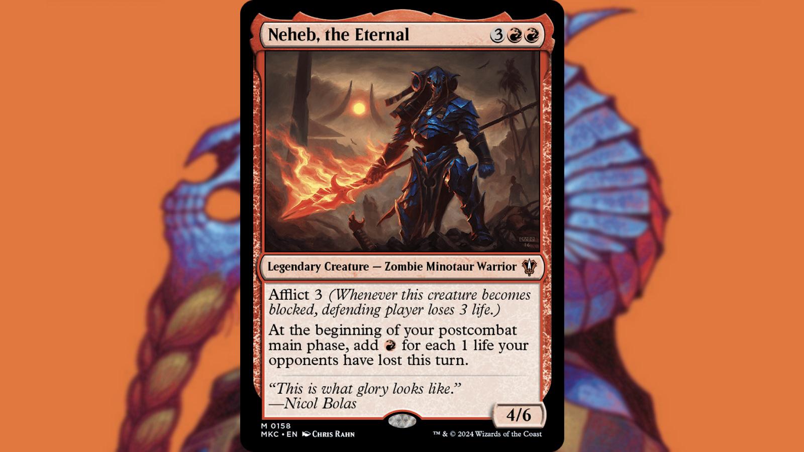 MTG Neheb, the Eternal card