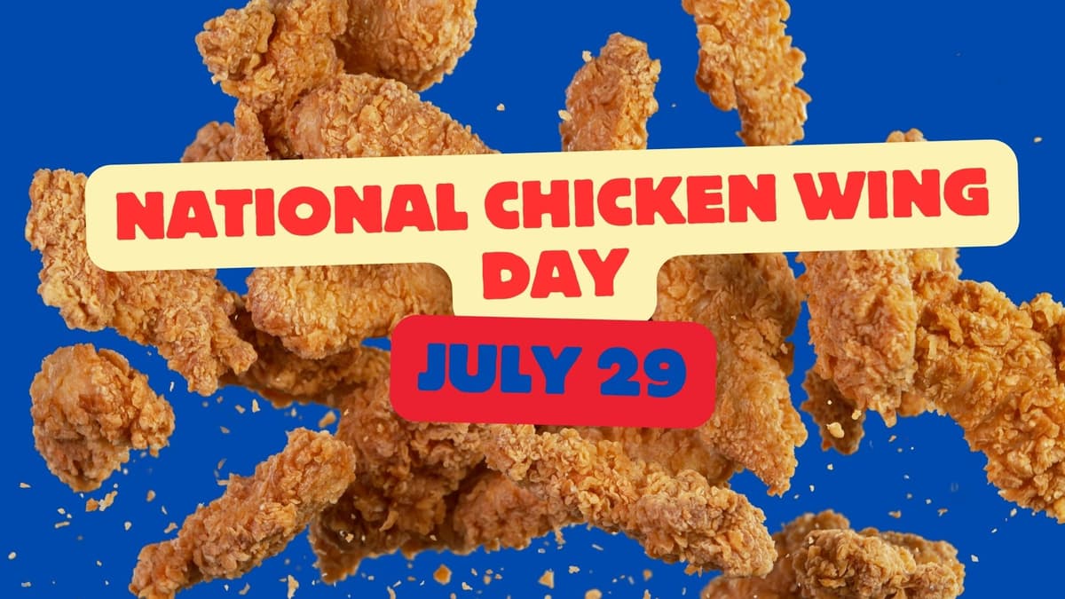 national chicken wing day