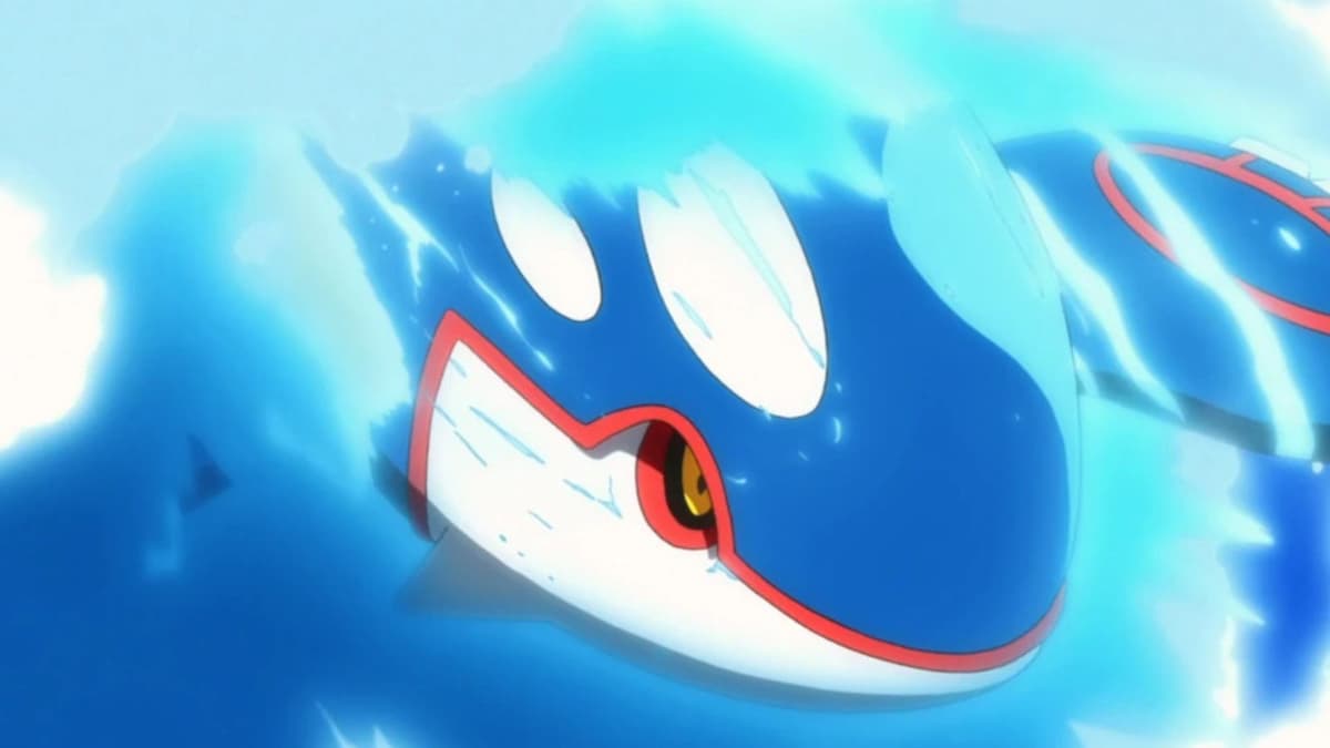 Kyogre from Pokemon anime.