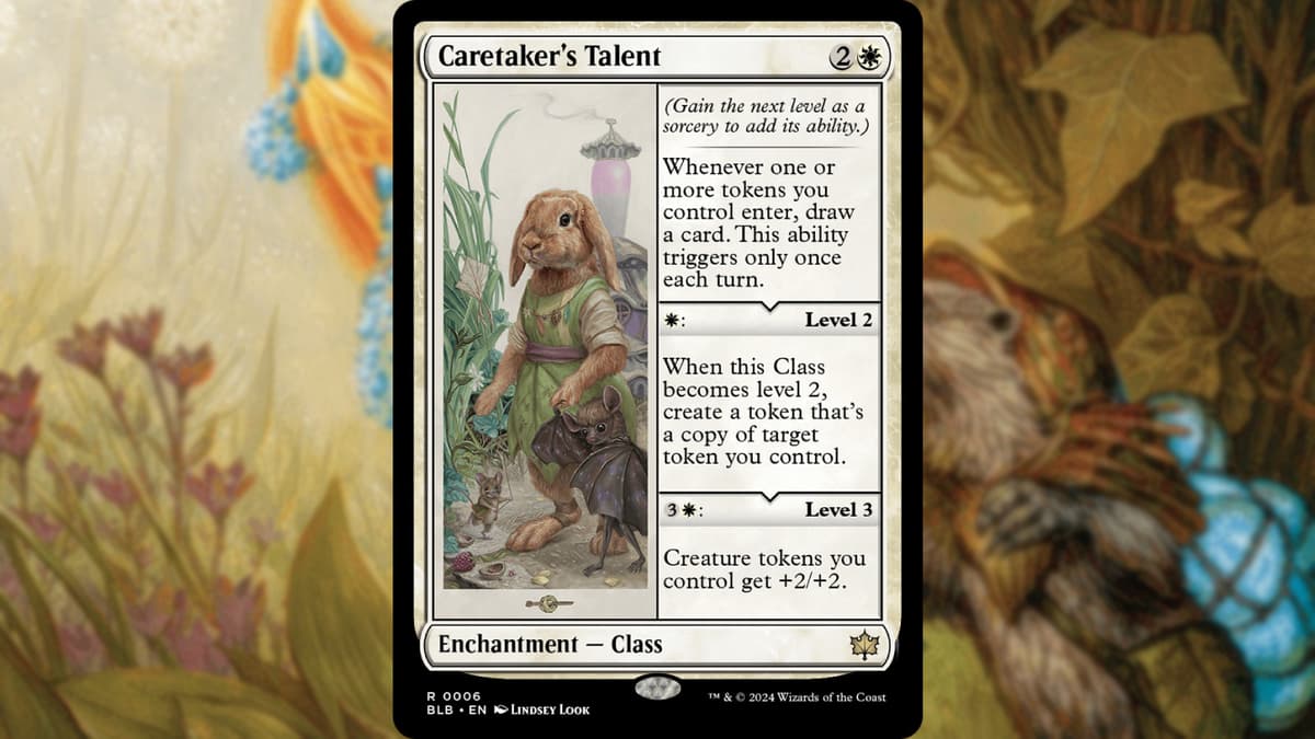 MTG Bloomburrow Caretaker