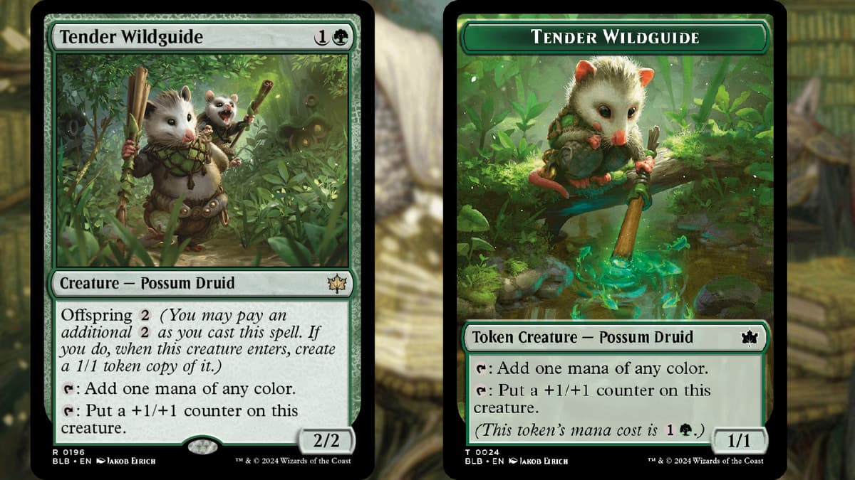 MTG Bloomburrow Creature and Offspring