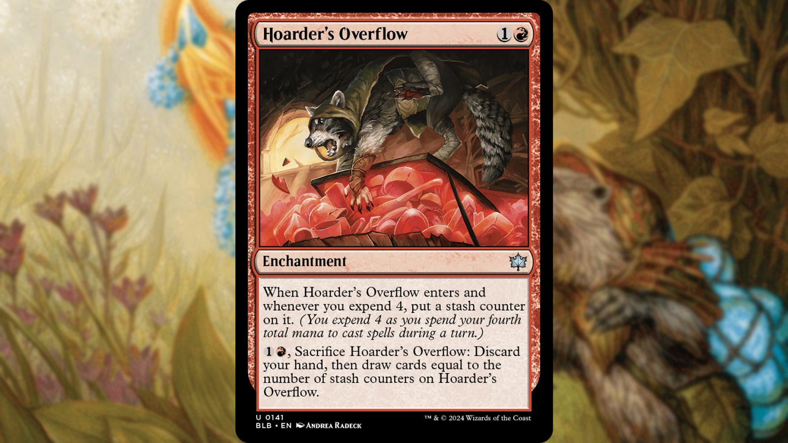 MTG Bloomburrow Hoarder