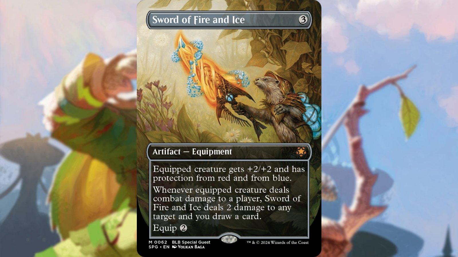 MTG Bloomburrow переиздает Fire and Ice