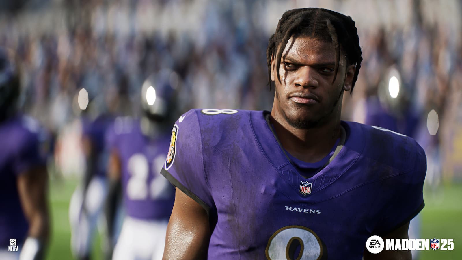 Lamar Jackson in Madden 25