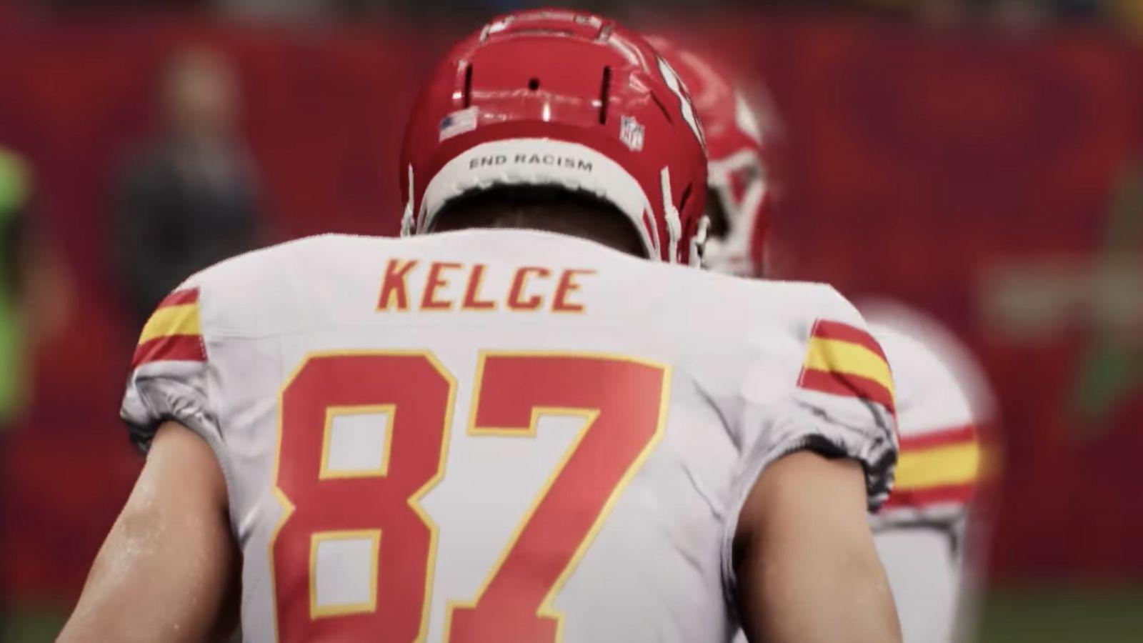 An image of Travis Kelce in Madden 25.