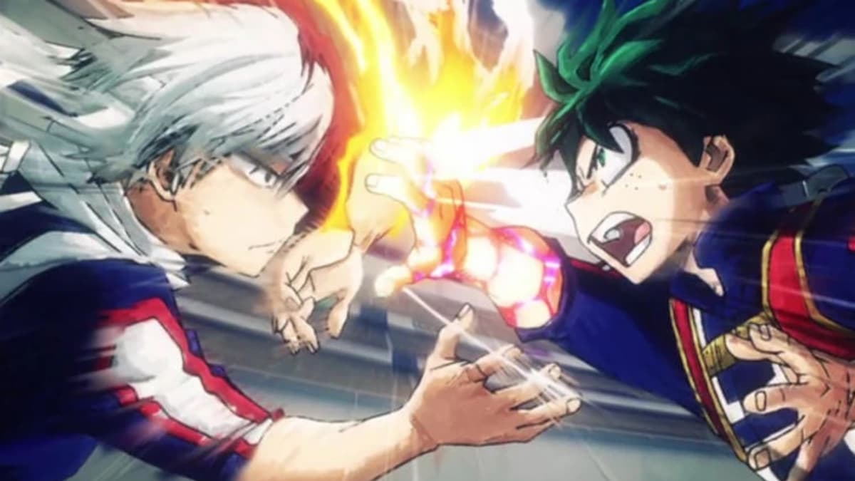 Deku vs. Shoto