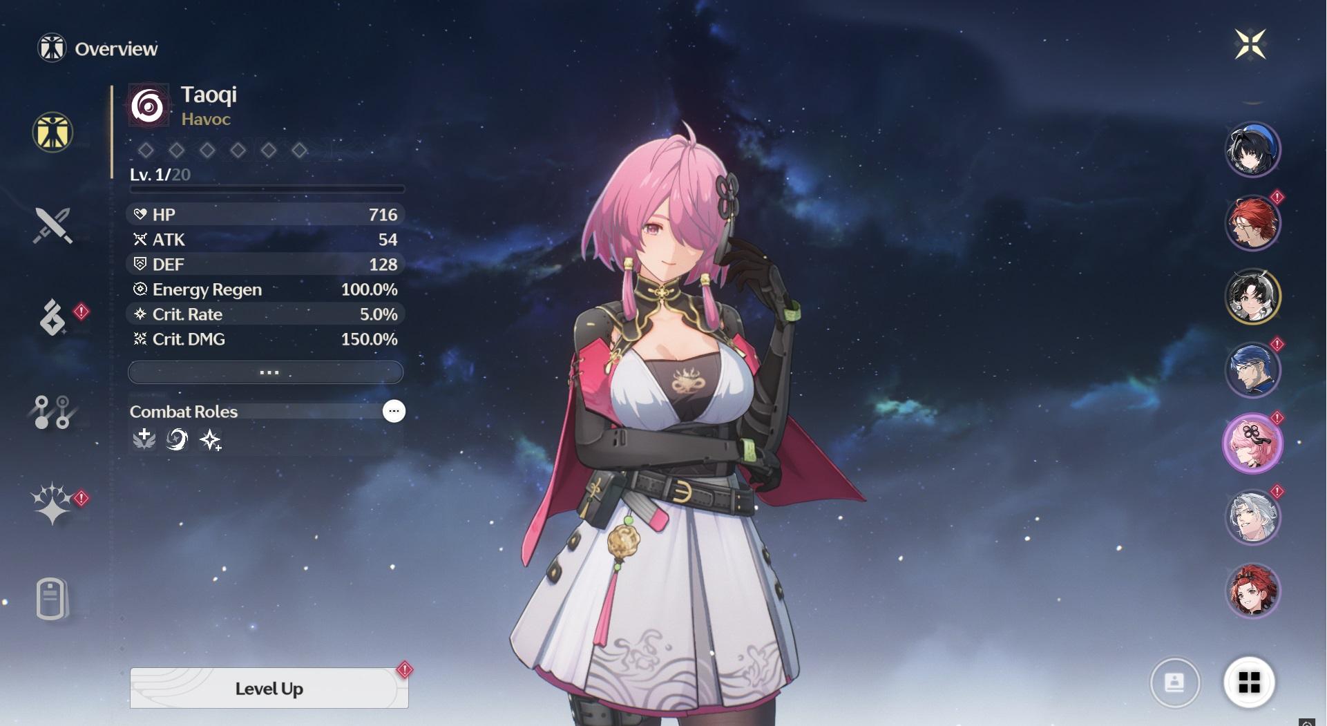 A screenshot of Taoqi from Wuthering Waves