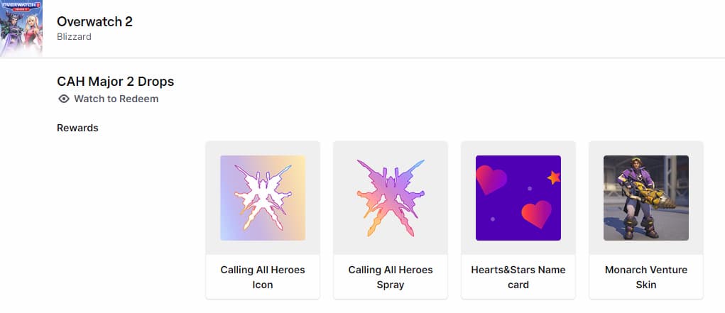 Overwatch 2 Calling All Heroes Twitch drops