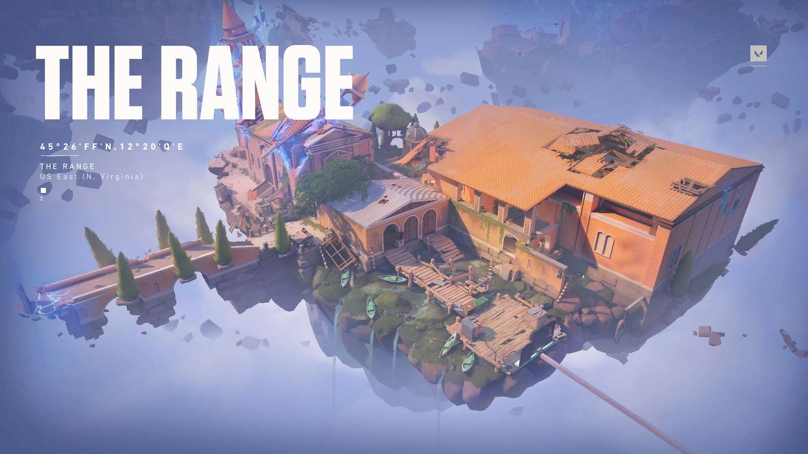 Valorant Practice Range loading screen