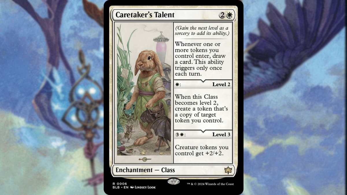 MTG Bloomburrow Caretaker